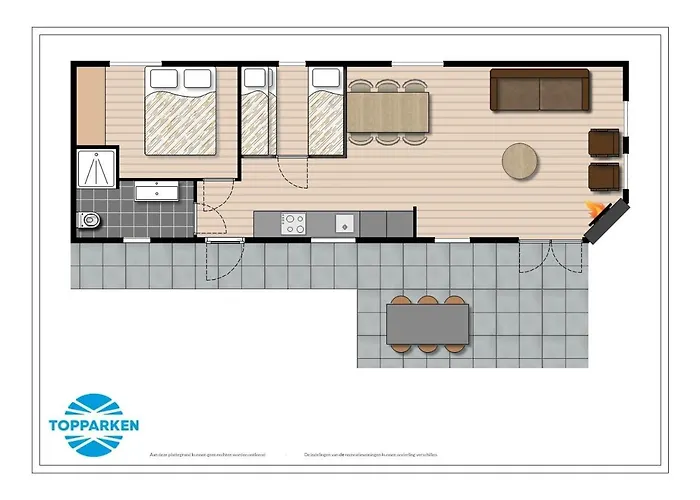 Village de vacances Topparken – Résidence De Leuvert Cromvoirt
