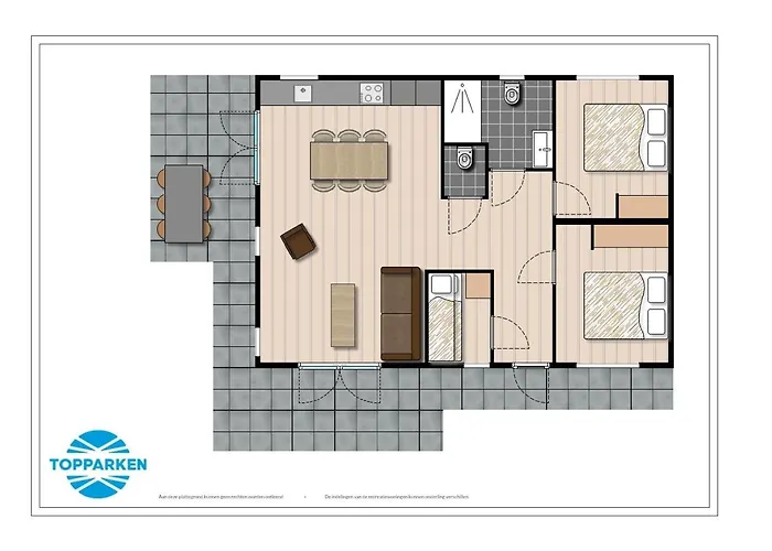 Village de vacances Topparken – Résidence De Leuvert 3*